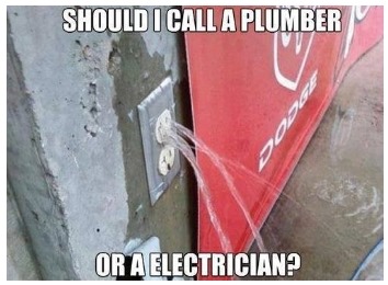 Plumber or Electrician